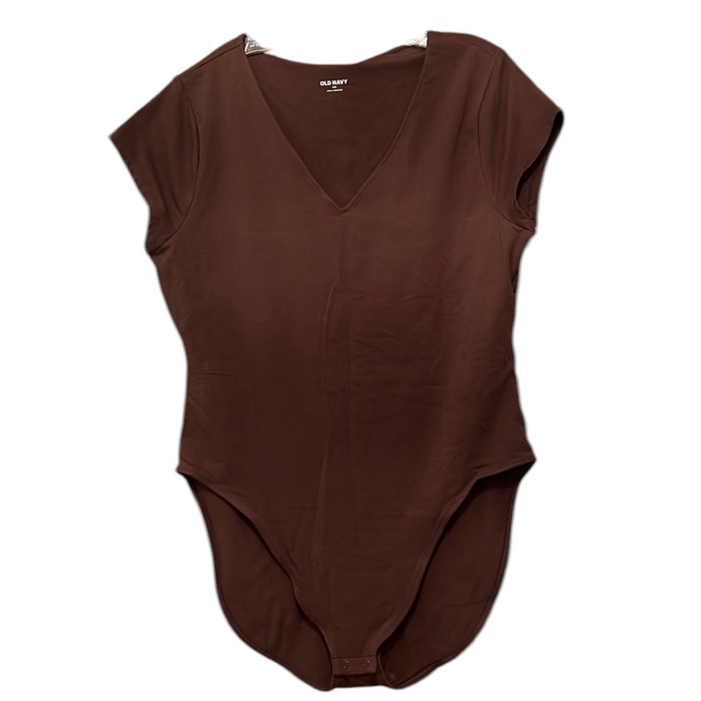 Old Navy Fitted Short-sleeve V-neck Bodysuit NWT Size xxl